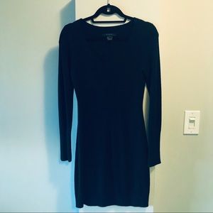 Cashmere Sweater Dress V-Neck from Scoop New York